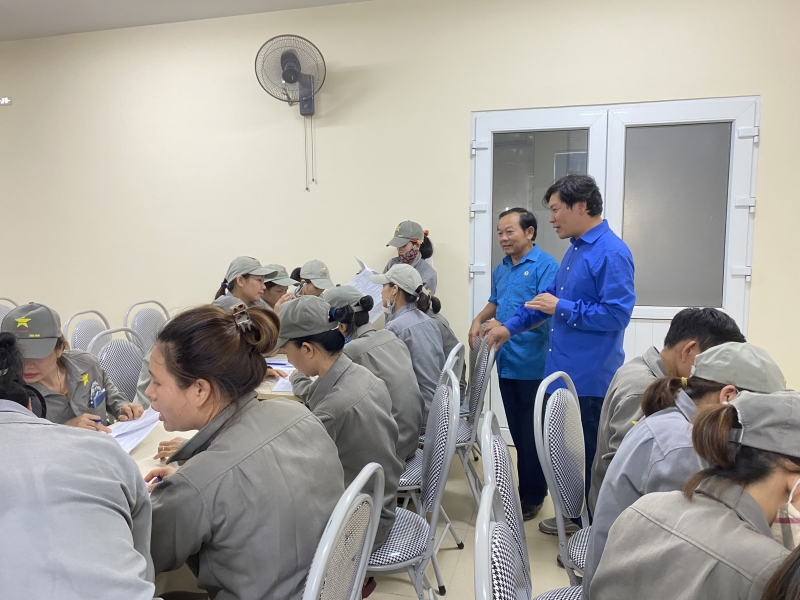 Khảo sát về vai trò của tổ chức công đoàn trong việc thúc đẩy động lực làm việc cho người lao động tại các doanh nghiệp tại Hà Tĩnh