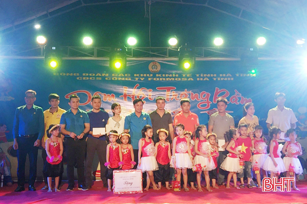 4.800 suất quà trung thu đến với con em người lao động Formosa Hà Tĩnh