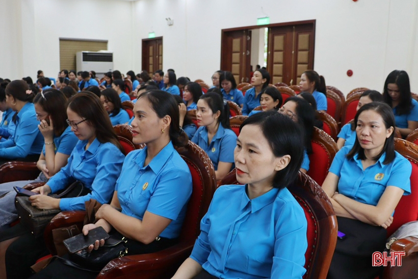 Công đoàn Hà Tĩnh tổ chức nhiều hoạt động chào mừng Ngày Phụ nữ Việt Nam
