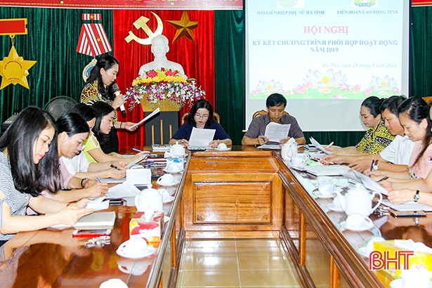 Phối hợp hiệu quả bảo vệ quyền lợi của nữ CBCNVC Hà Tĩnh