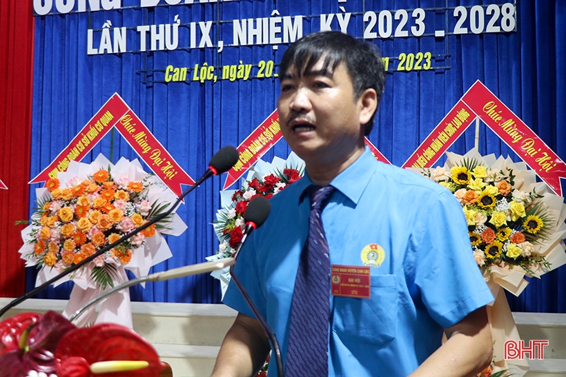 Xây dựng tổ chức Công đoàn TX Hồng Lĩnh, Can Lộc vững mạnh