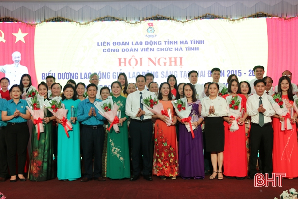 Công đoàn Viên chức Hà Tĩnh vinh danh 43 cá nhân, tập thể điển hình 
