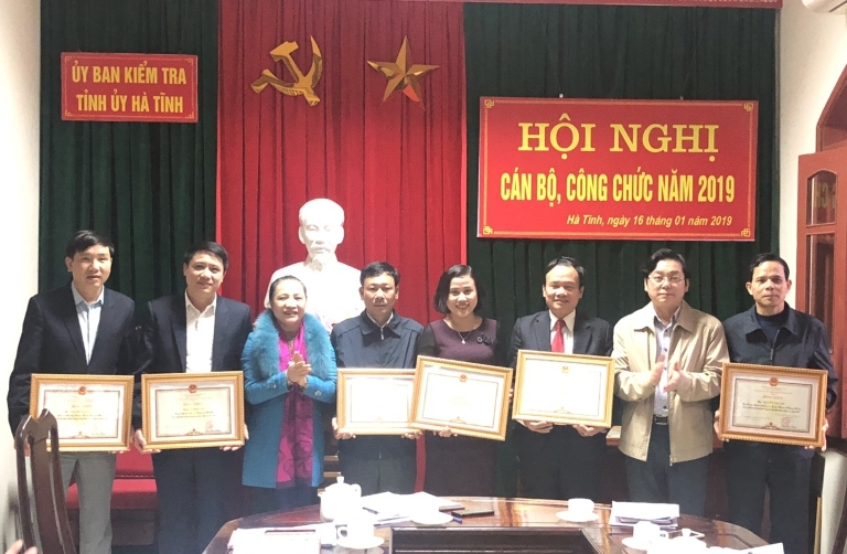 Cơ quan Ủy ban Kiểm tra Tỉnh ủy tổ chức Hội nghị cán bộ, công chức năm 2019