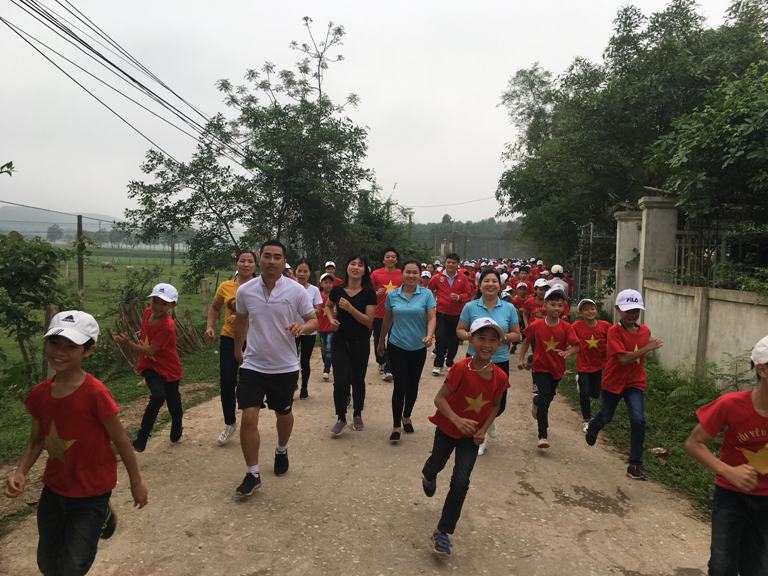 Hương Khê: Chỉ đạo và tham gia ngày chạy Olympic vì sức khỏe toàn dân năm 2019