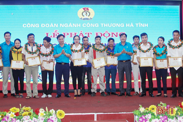 CĐN Công Thương: Lễ phát động “Tháng Công nhân” năm 2019, tôn vinh CNLĐ tiêu biểu.