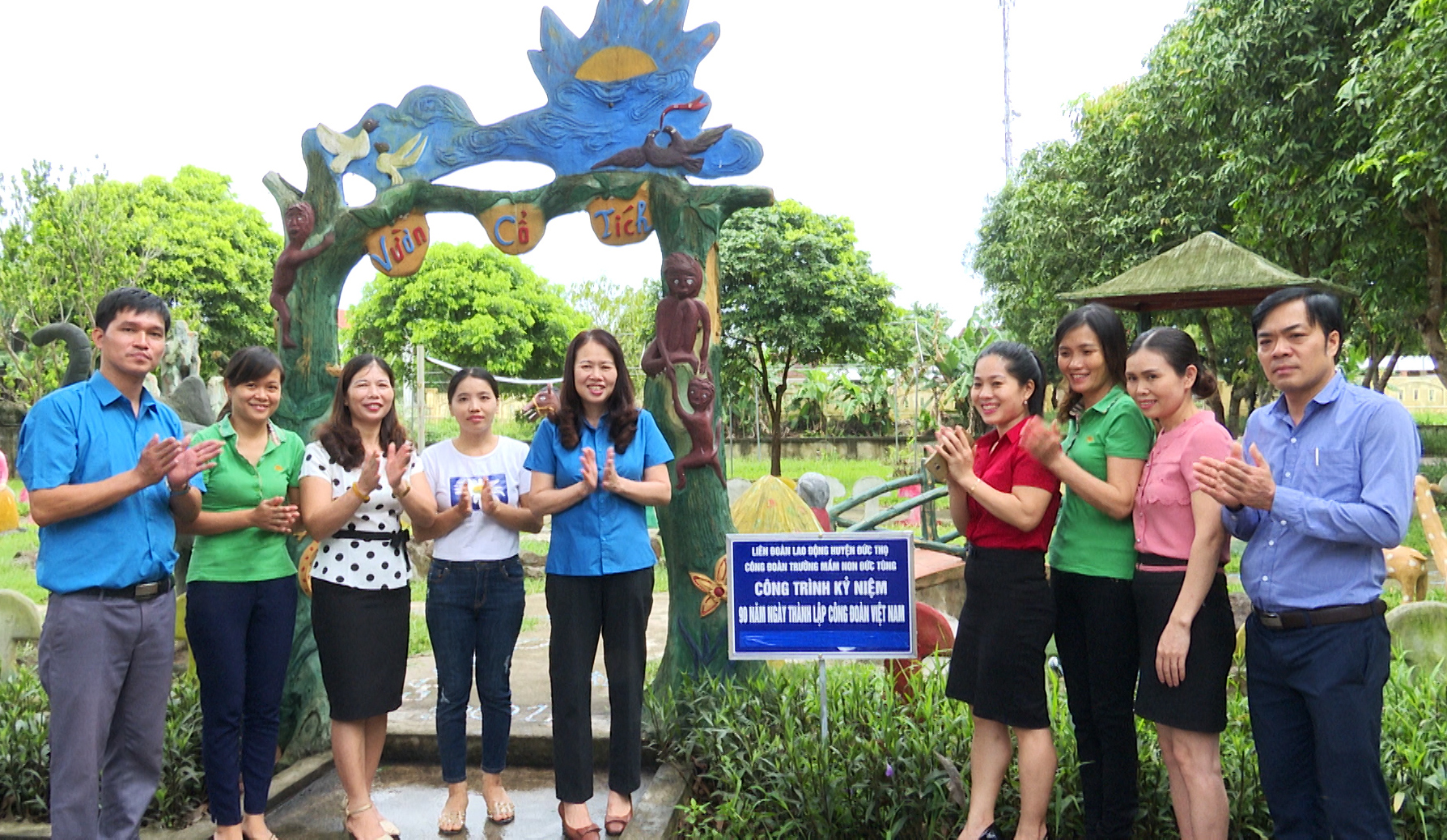 Đức Thọ: 78 công trình chào mừng 90 năm thành lập Công đoàn Việt Nam