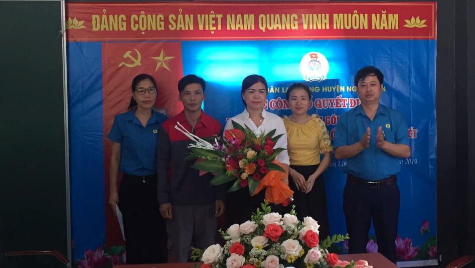 Nghi Xuân: Doanh nghiệp thứ 4 gia nhập tổ chức Công đoàn trong Tháng Công nhân