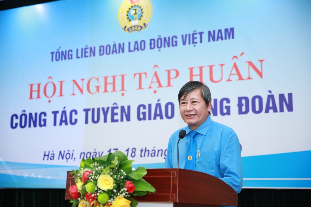 Công tác tuyên giáo công đoàn phải dẫn dắt và lan tỏa thông tin