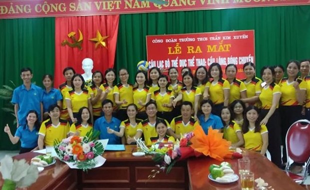 CĐ Trường THCS Trần Kim Xuyến (Hương Sơn) ra mắt Câu lạc bộ Thể dục thể thao