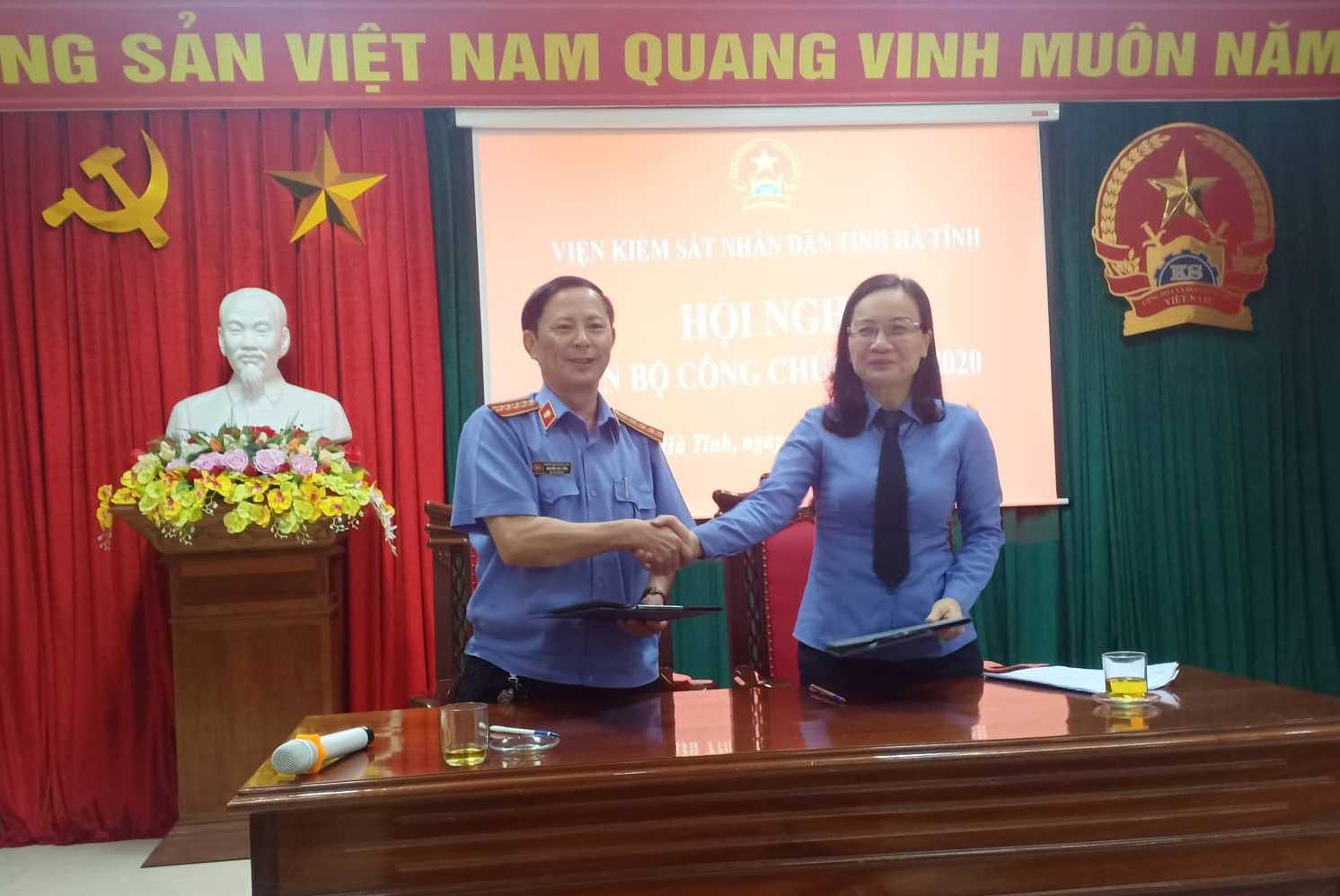 Viện Kiểm sát nhân dân tỉnh Hà Tĩnh: Hội nghị cán bộ công chức năm 2020