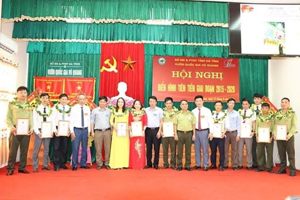 CĐCS Vườn Quốc gia Vũ Quang: Tổ chức thành công Hội nghị điển hình tiên tiến giai đoạn 2015 - 2020