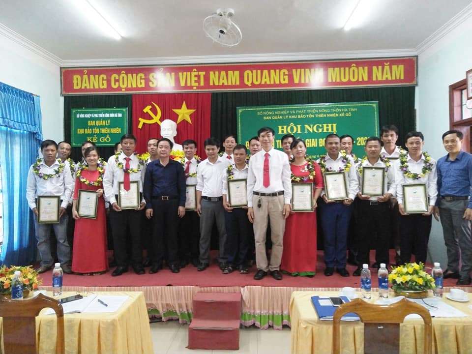 CĐCS Ban Quản lý Khu BTTN Kẻ Gỗ: phối hợp với chuyên môn tổ chức Hội nghị điển hình tiên tiến giai đoạn 2015-2020