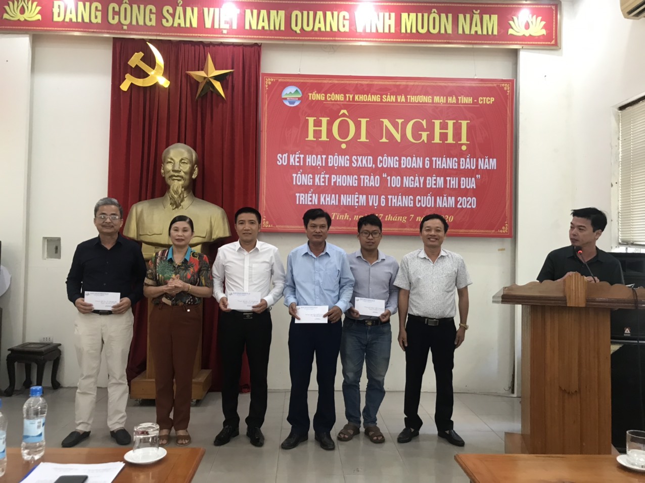 CĐ Tổng công ty KS&TM Hà Tĩnh: Sơ kết hoạt động 6 tháng đầu năm 2020