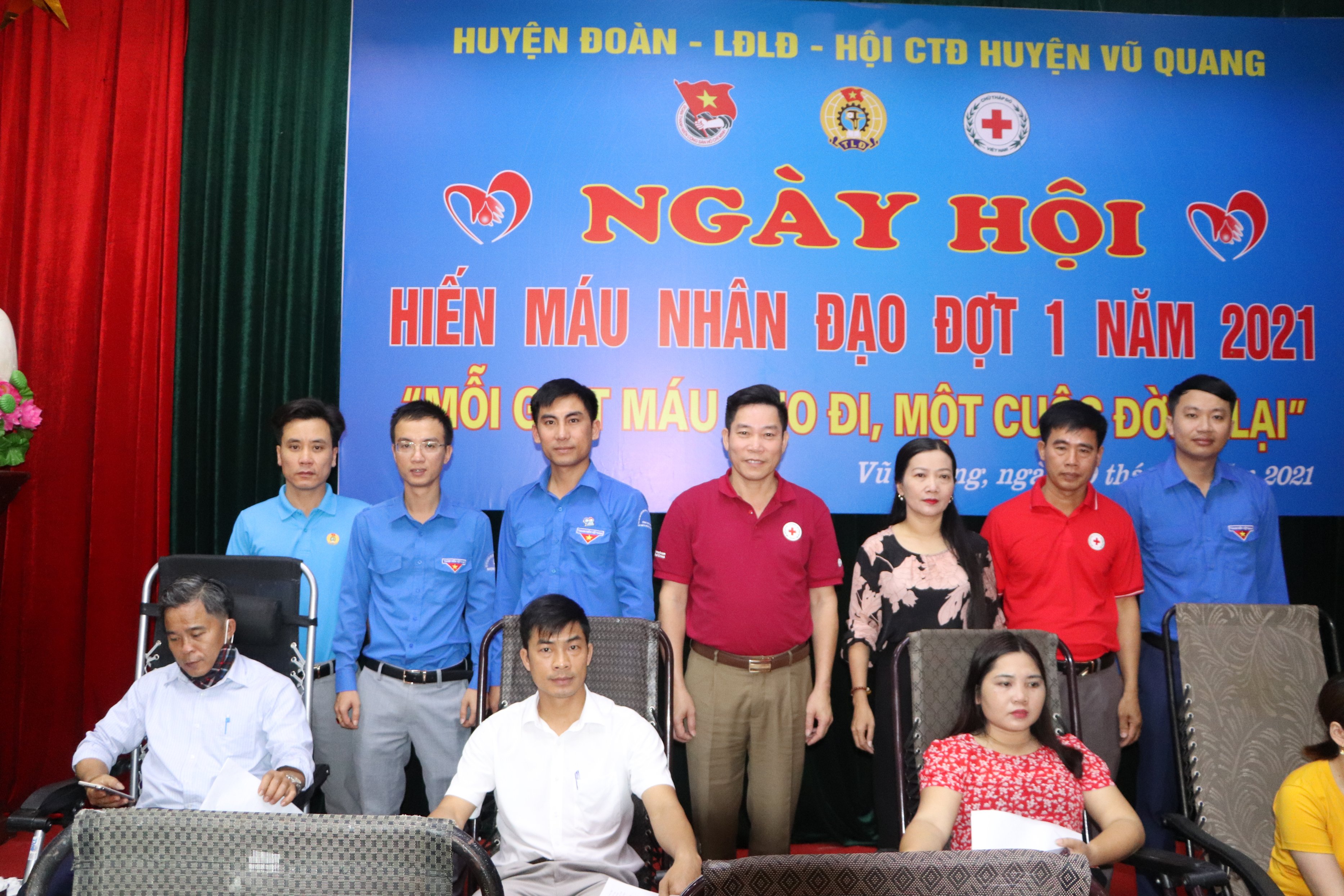 Vũ Quang: Phối hợp tổ chức hiến máu tình nguyện