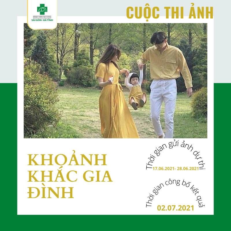 CĐCS Bệnh viện Đa khoa Sài Gòn Hà Tĩnh tổ chức cuộc thi ảnh “Khoảnh Khắc Gia đình”