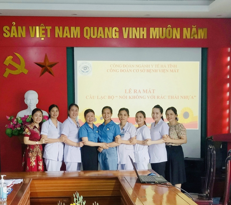 Công đoàn Bệnh Mắt Hà Tĩnh: Sôi nổi các hoạt động trong Tháng Công nhân năm 2022