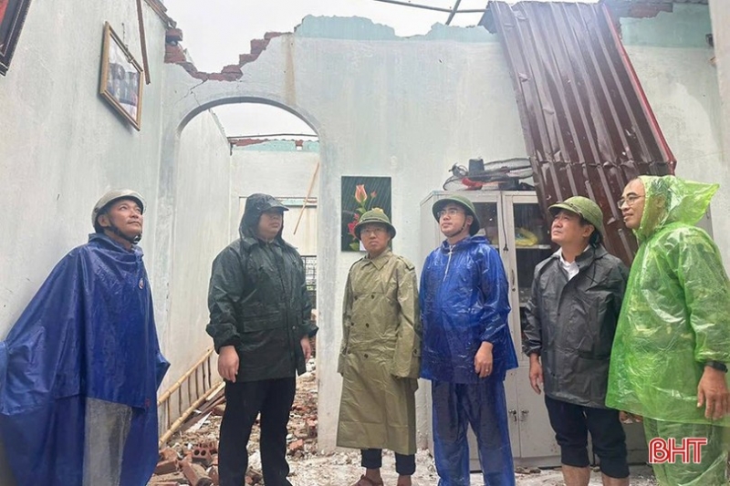 Hà Tĩnh trích hơn 8,5 tỷ đồng hỗ trợ người dân bị ảnh hưởng bão số 5