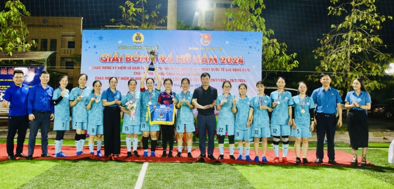 CĐN Y tế Hà Tĩnh: Tổ chức Giải bóng đá nữ ngành Y tế lần thứ nhất năm 2024 