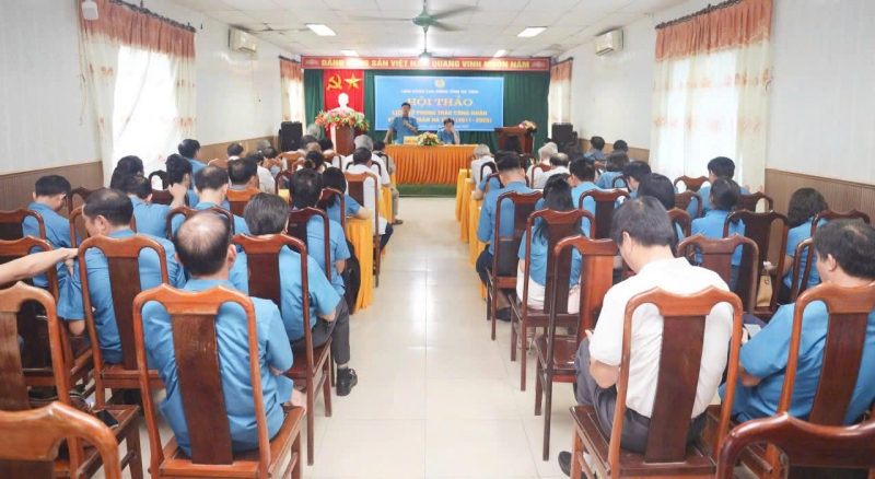 LĐLĐ tỉnh tổ chức Hội thảo Lịch sử phong trào công nhân và Công đoàn Hà Tĩnh (2011-2025)