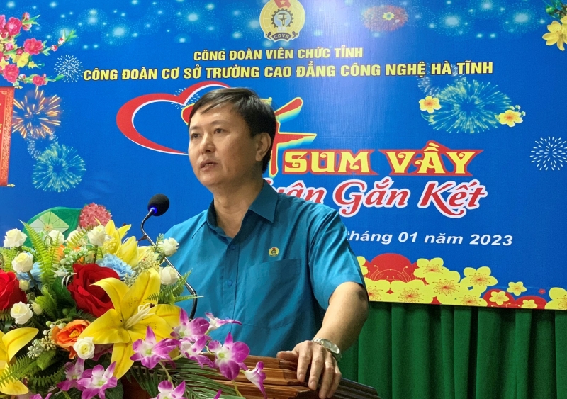  “Tết Sum vầy - Xuân gắn kết” tại CĐCS Trường Cao đẳng Công nghệ Hà Tĩnh