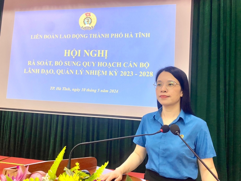 Thành phố: Tổ chức Hội nghị rà soát, bổ sung quy hoạch cán bộ, nhiệm kỳ 2023-2028.