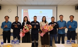 Thành lập CĐCS Công ty Koe Power Services kết nạp 63 công nhân lao động vào tổ chức Công đoàn