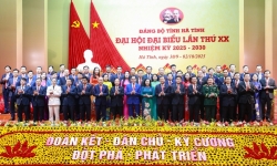 Đại hội đại biểu Đảng bộ Hà Tĩnh khóa XX thành công tốt đẹp