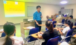 Trường Cao đẳng Công nghệ Hà Tĩnh đẩy mạnh huấn luyện ATVSLĐ chào mừng thành công Đại hội Đảng bộ tỉnh