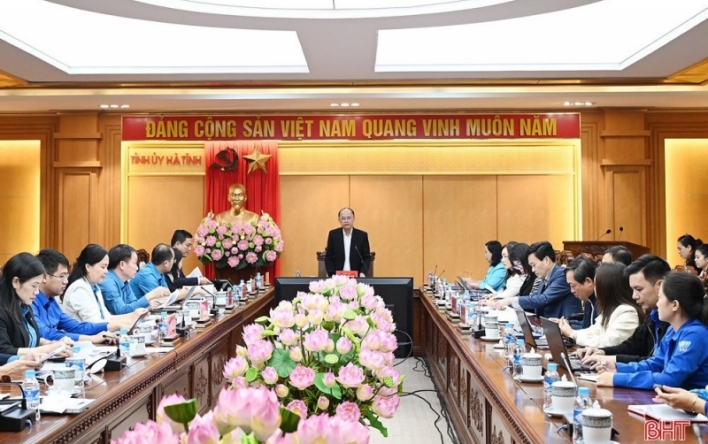 Thường trực Tỉnh ủy duyệt nội dung Đại hội Công đoàn Hà...