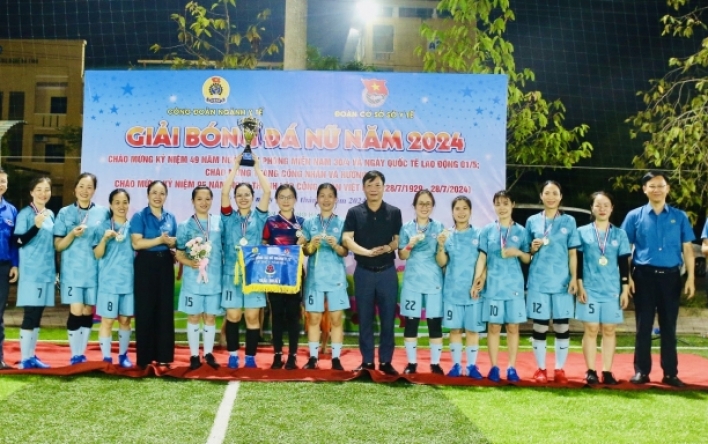 CĐN Y tế Hà Tĩnh: Tổ chức Giải bóng đá nữ ngành Y tế lần...