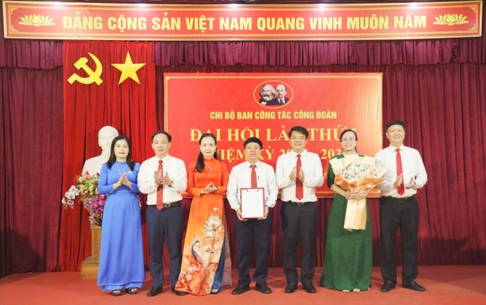 Đại hội Chi bộ Ban Công tác Công đoàn lần thứ nhất, nhiệm...